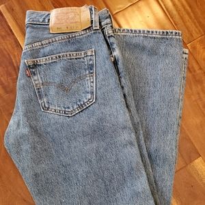 Men's Levi's 501 Button Fly 32x34 Jeans
